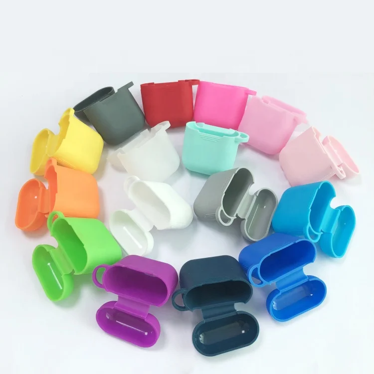  Оптовая продажа силиконовый защитный чехол для Airpods и
