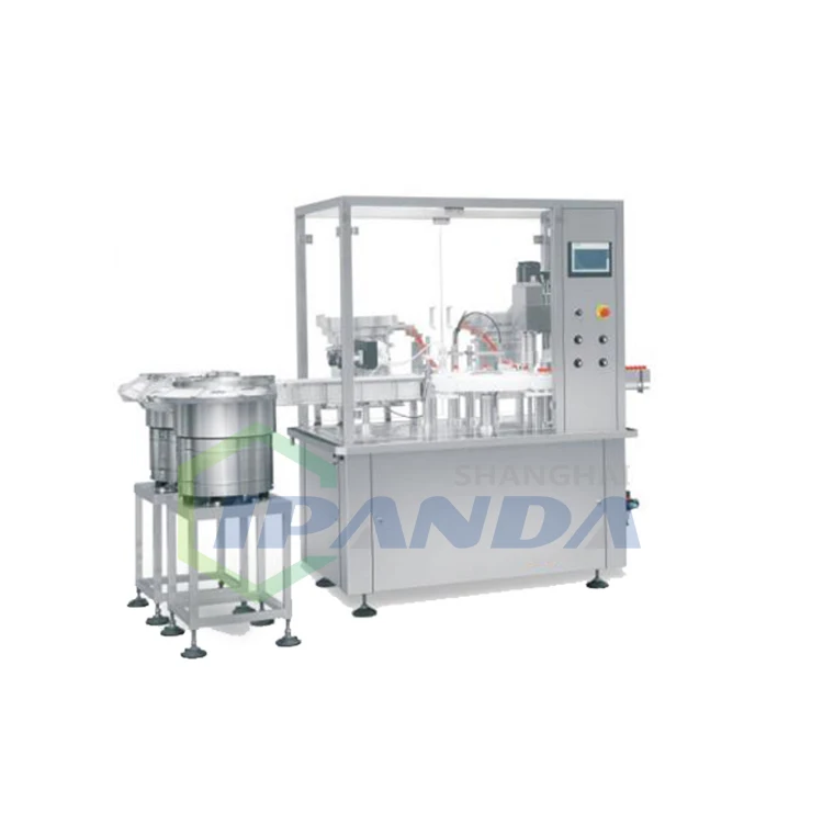Automatic Medicine Blood Reagent Chemistry Pharmaceutical Filling Capping Machine