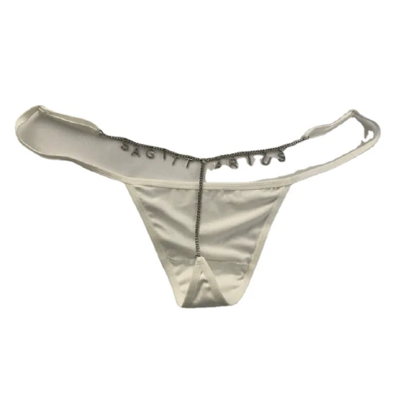 Combination Of  Letters  Bikini Belly Chain Waist Chain Charm Sexy T-string Thong Body Chain Jewelry Custom Stainless steel