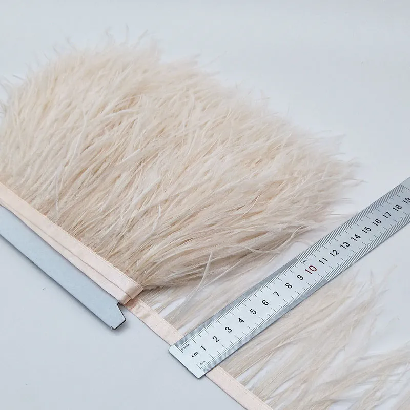 High Quality Feathers Trims Ostrich Ostrich Trim Real Feather Soft And Fluffy Costumes Decoration