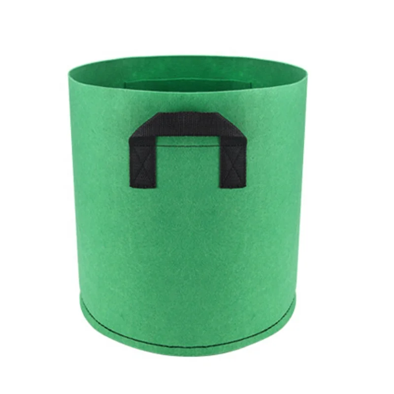 Non Woven Fabric Plant Seedling Bags Nursery Plant Growing Pots Felt Planting Bag Potato Grow Bags 2 Gallon Fabric Planter Pot