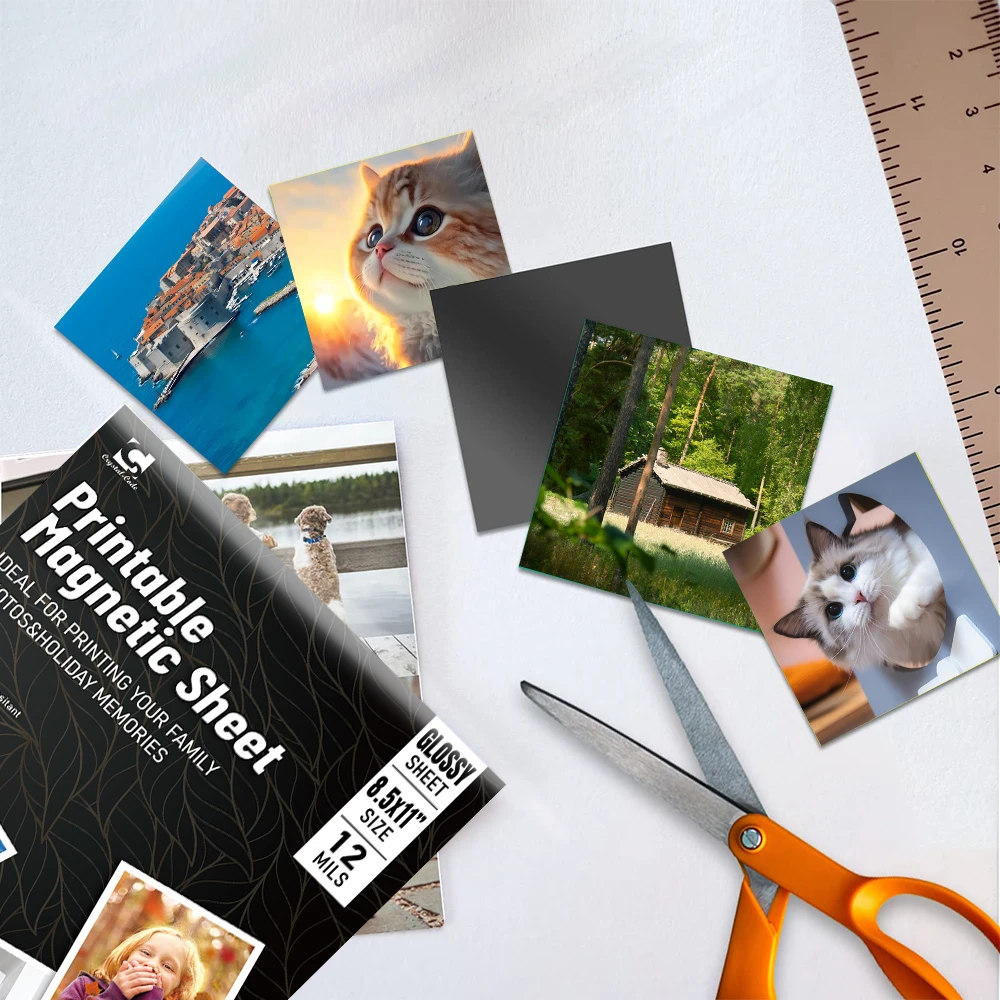 Crystal Code Magnetic Sheet A4 Matte Printable Magnetic Paper Flexible Magnet Sheets For Photo And Picture Magnets