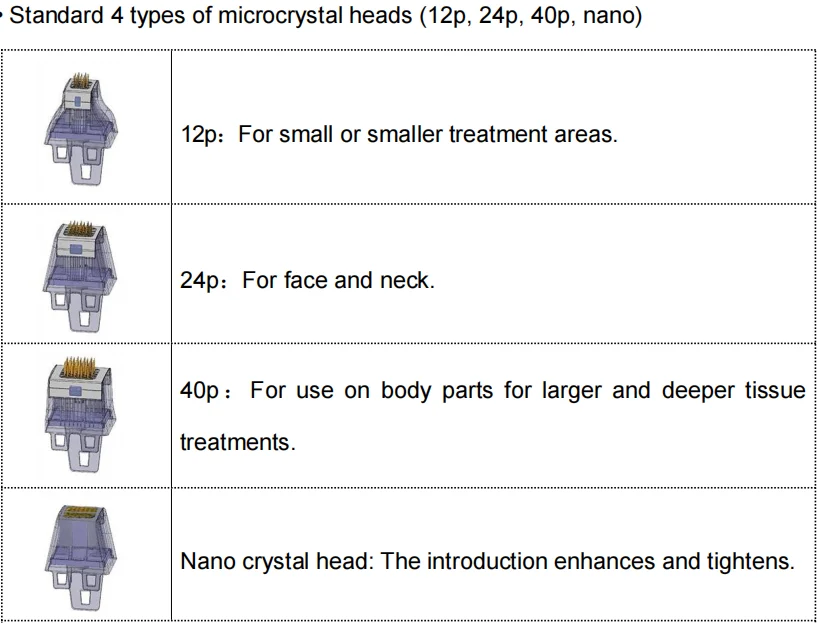 OEM logo  Painless newest arrivals big power Commercial original discount good price New Technology nova crystallite depth 8