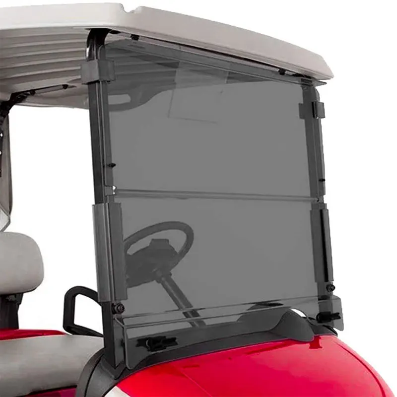 Wholesale electric club car golf cart accessories clear/tinted windshield for club car DS Precedent