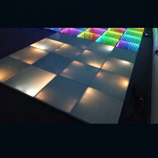 Waterproof interactive new 3d led dance panel floor