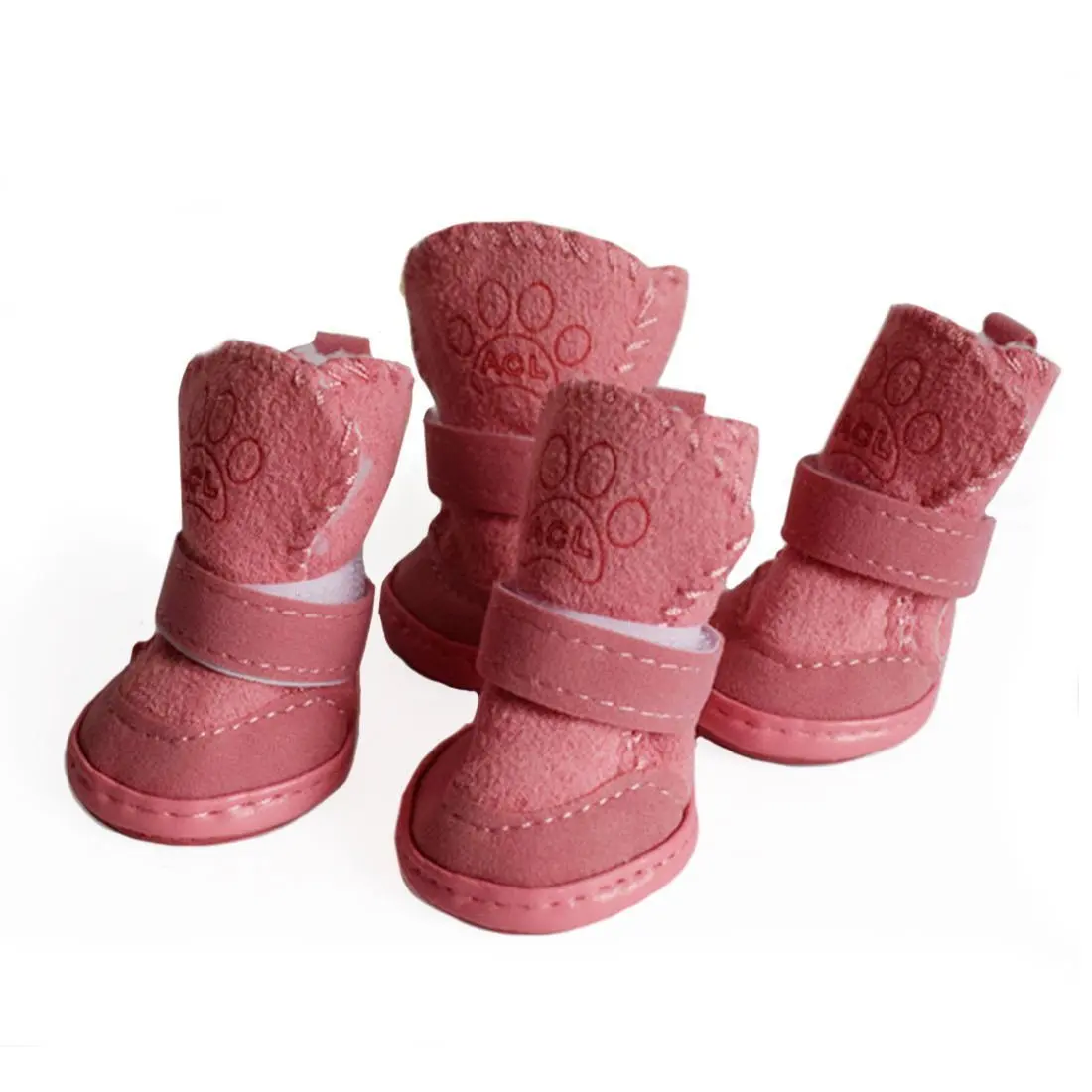 Autumn And Winter Pet Shoes Snow Boots Cat And Dog Shoes Teddy Lamb Cashmere Dog Cotton Shoes