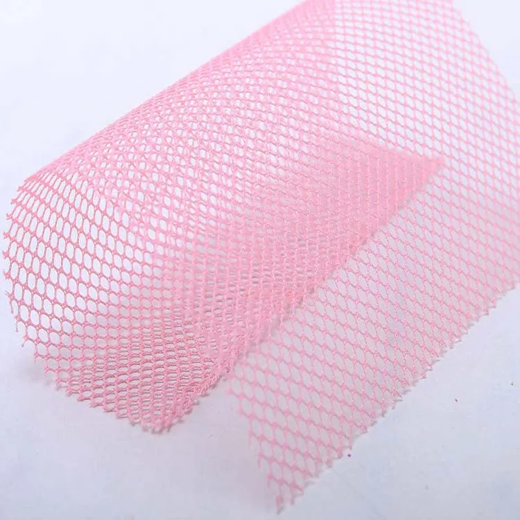 wholesale 120GSM 4mm hexagonal hole mesh fabric polyester mesh cloth