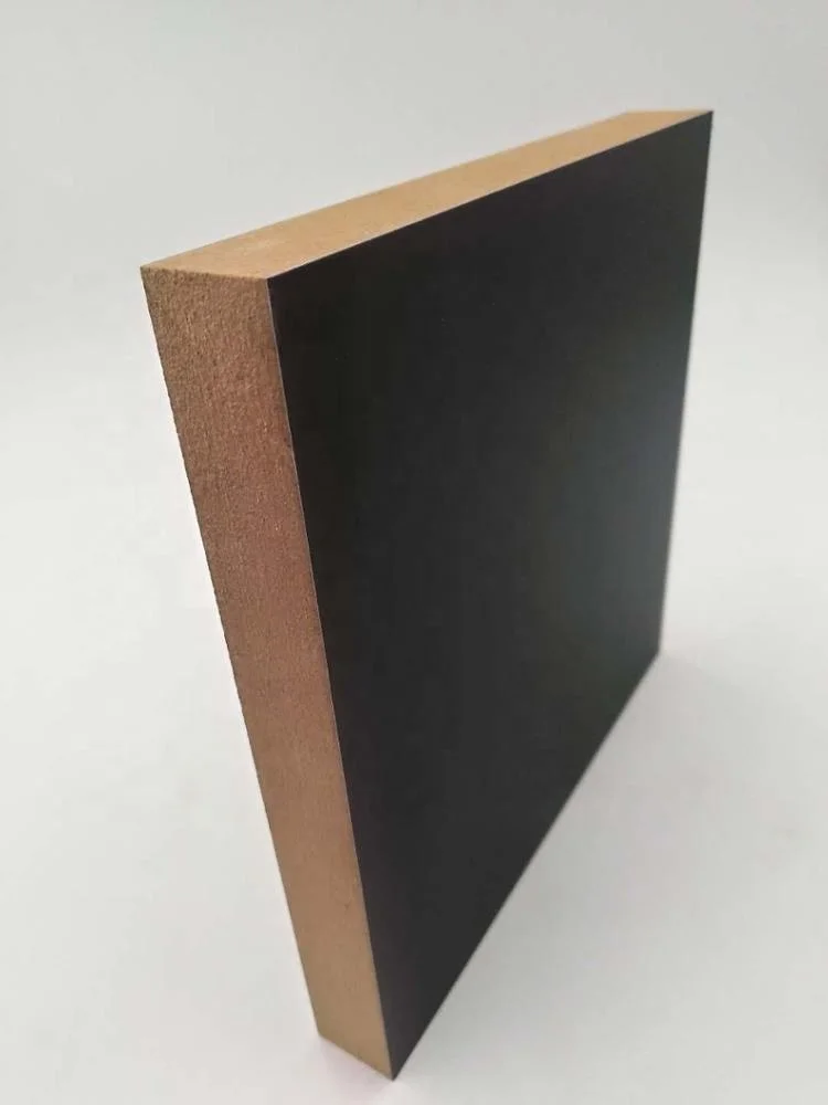 SK-8002 18 мм супер матовый черный Toray анти-отпечатков пальцев PET MDF доска