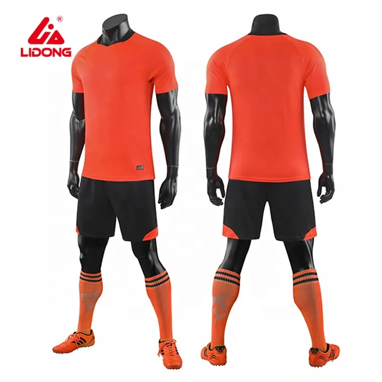 Custom Sublimation Printed Football Shirt Plain Football Uniform School Football Jersey Wholesale