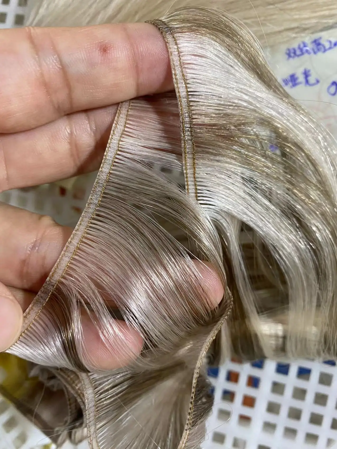 Best Selling New Genius Weft Design Russian Hair Seamless Can Be Cut Human Remy Hair Genius Weft