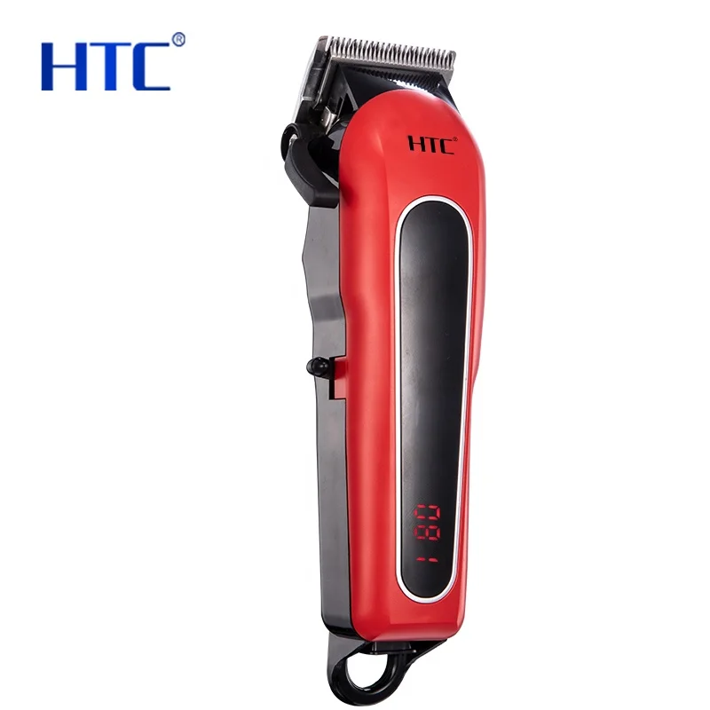  HTC CT-8089 оригинальный волос триммер Беспроводная профессиональная портативная рация с дисплей машинка для