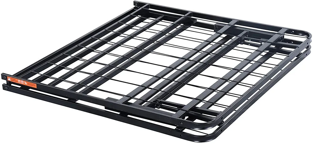 Furniture Folding Metal Bed Frame, 14 inch Metal Comfort Base