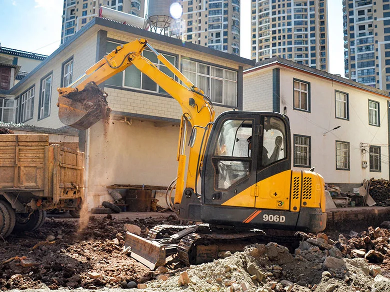 6ton Liugong 906F Crawler Excavator With Hammer for Sale