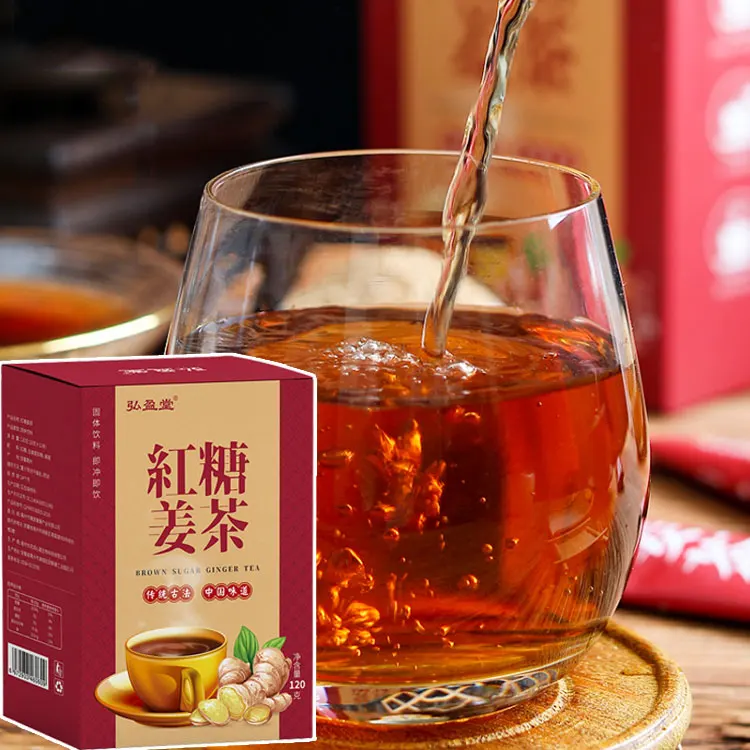 Chinese Hong Tang Jiang Cha Instant Drink Powder Brown Sugar Ginger Warm Womb Tea