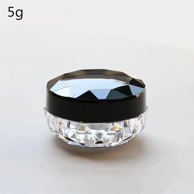 Acrylic jar empty plastic cosmetic cream jars facial cream jar 5 g 3 g
