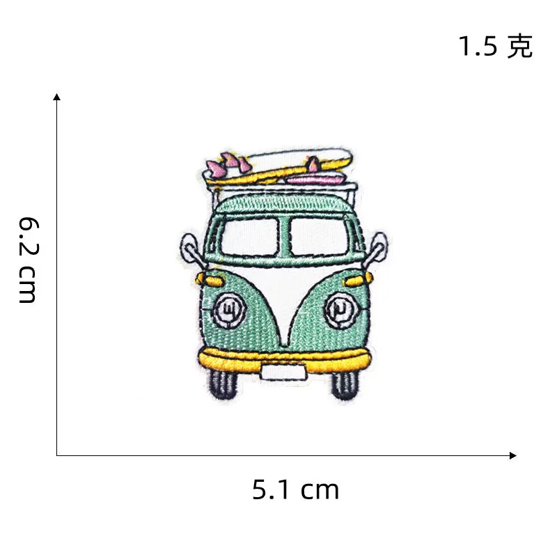 Custom Cartoon Fruit Logo Patches 3D Embroidery Design Express Shipping PVC Rubber Woven Patches Clothes Hats Uniforms Iron-On