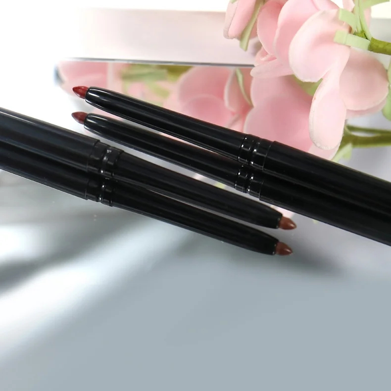 Professional Multi-functional Lipliner Pencil Long Lasting Waterproof Lip Eyebrow Cosmetic Makeup Colorful Retractable Lip Liner