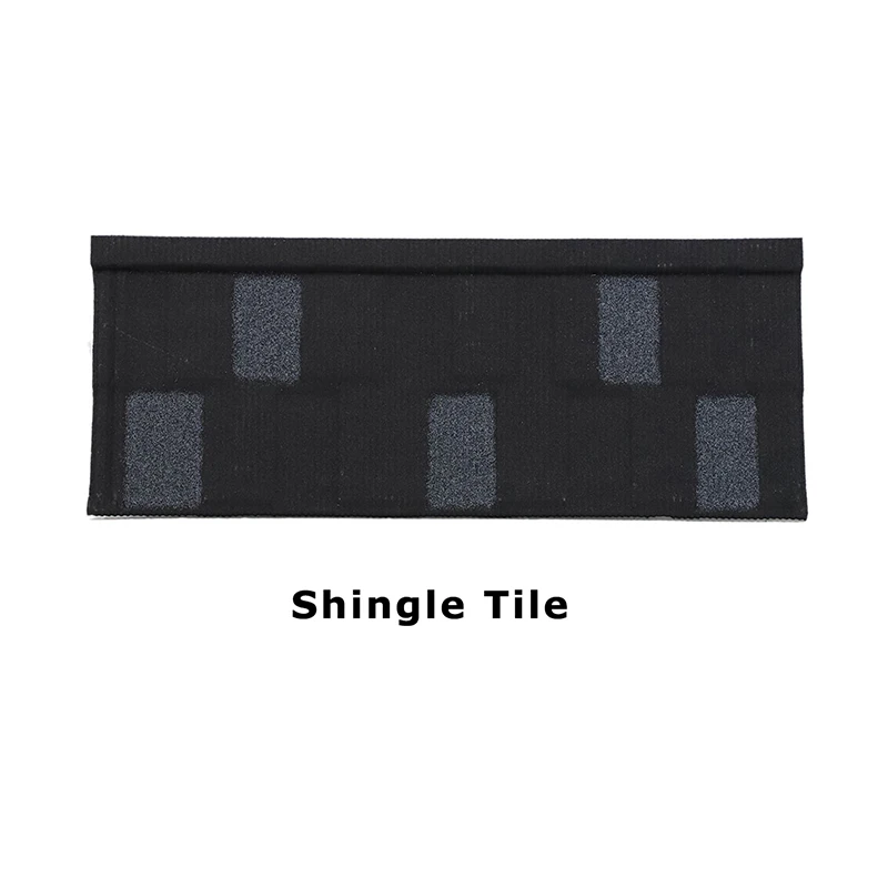 Newest building construction materials for house roof color stone coated metal roof roofing tiles