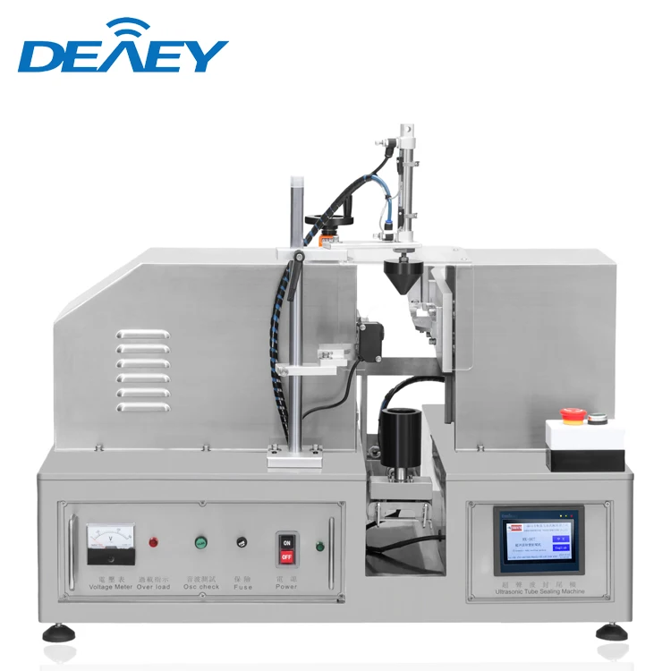 Automatic Manual Cosmetic Plastic Tube Seal Ultrasonic Sealing Machine