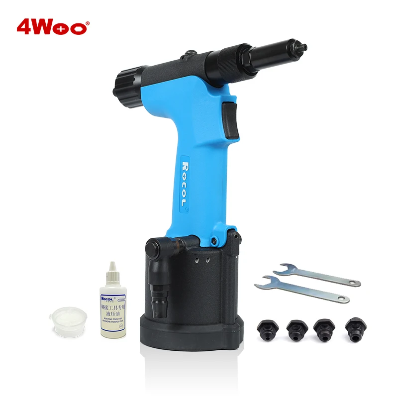 Pneumatic 4000s Rivet Gun 2.4-4.0mm Durable Pneumatic Riveting Tool Automatic Powerful Pull Force Air Riveter