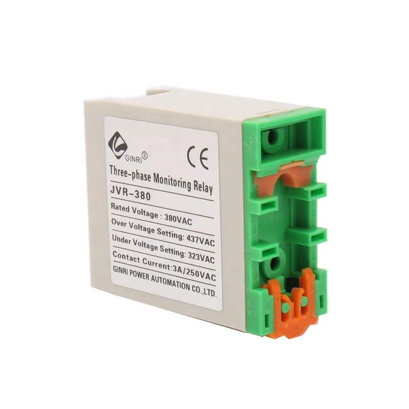 GINRI JVR-380 3 Phase Voltage Monitoring Relays