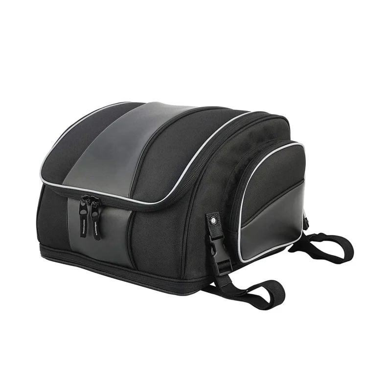 New Design Waterproof Cycling Riding Travel Tail Bags Motorcycle Helmet Rear Bag