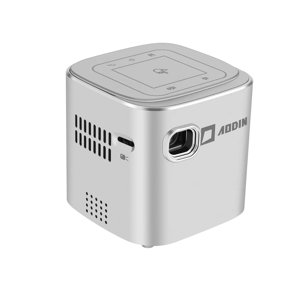 Professional Youtube Home Cinema Mini Pico Projector Multi Functions Intelligent Projectors With Inbuilt Battery For Home