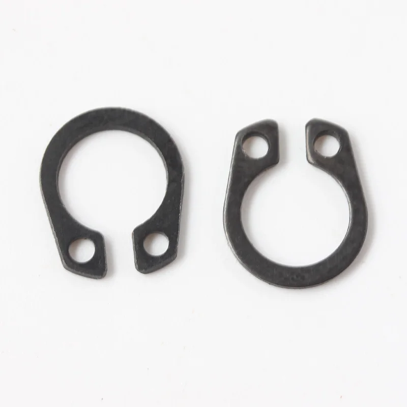 Spring Steel Black Type A Snap Rings Circlips For Shaft