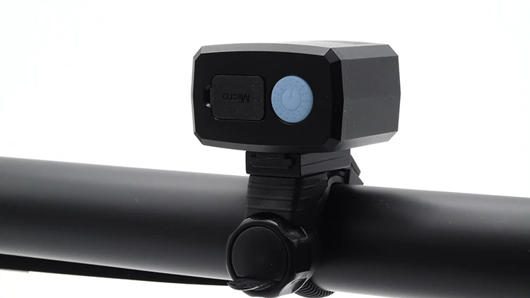 New Patent USB rechargeable mountain LED bike front light with built-in battery