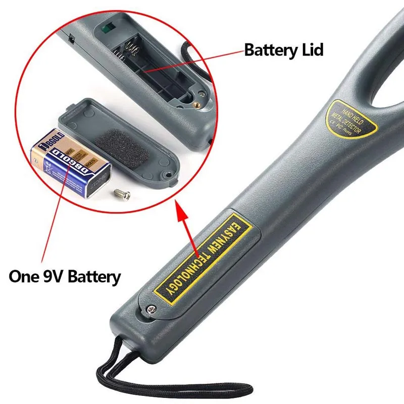 Safeagle GC-101H безопасности палочка удобный сканер тела ручной детектор