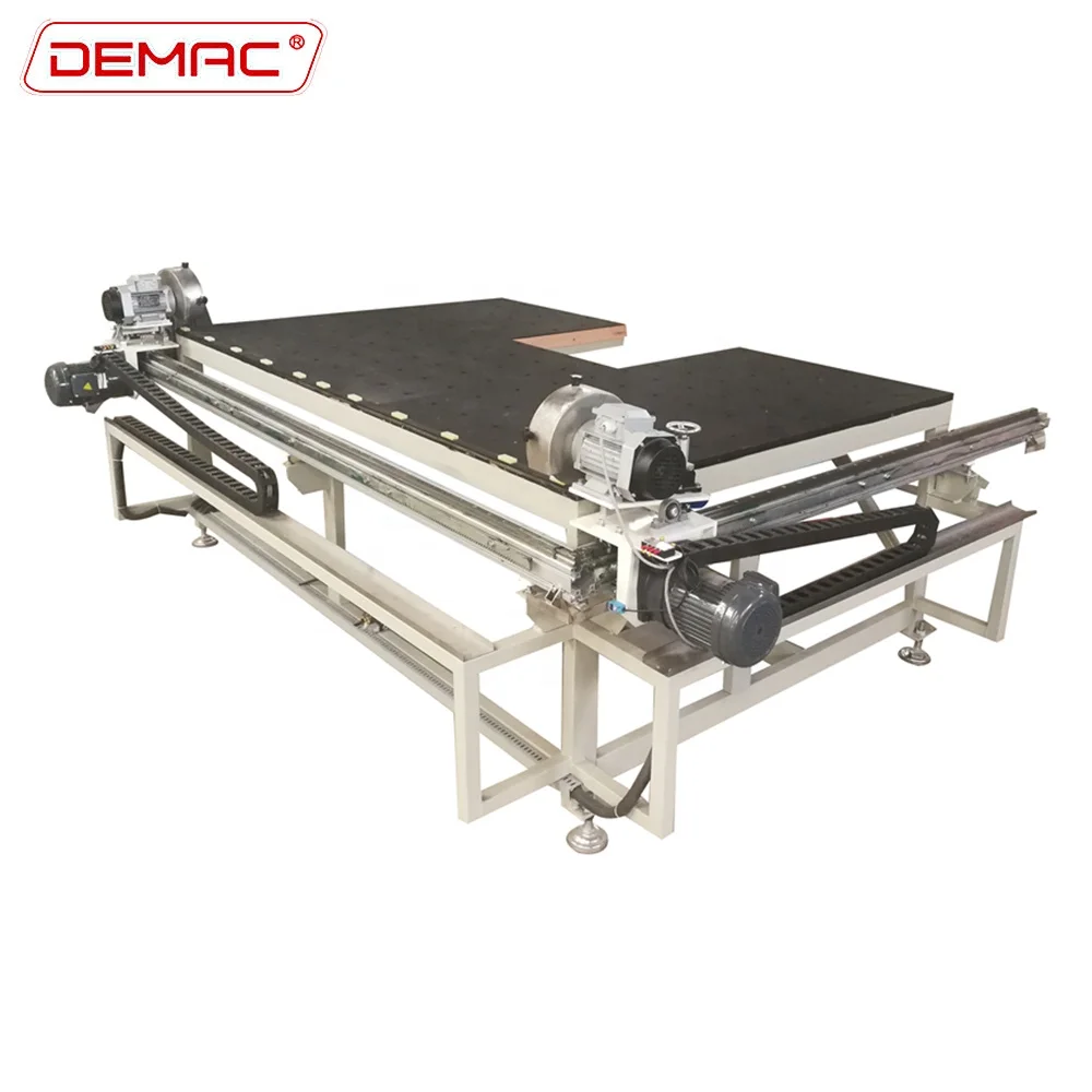 Window Door Double Head Low E Glass Edge Film Deletion Machine