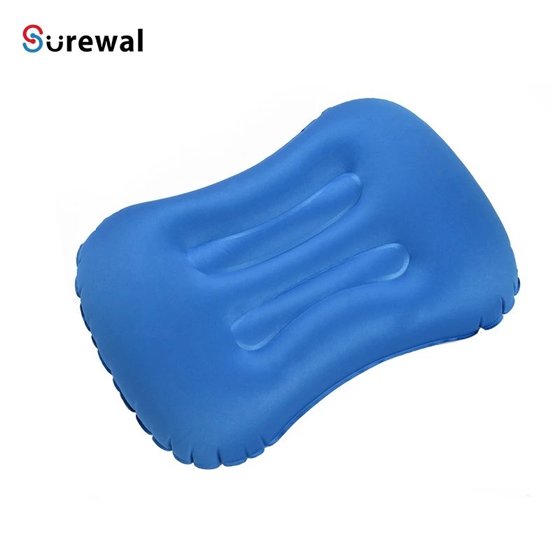 SUREWAL Ультралегкая надувная туристическая подушка сжимаемая компактная Удобная эргономичная для шеи и поясницы