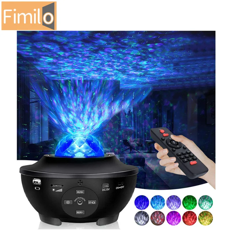 
 Звездный проектор Fimilo с музыкальным проигрывателем  