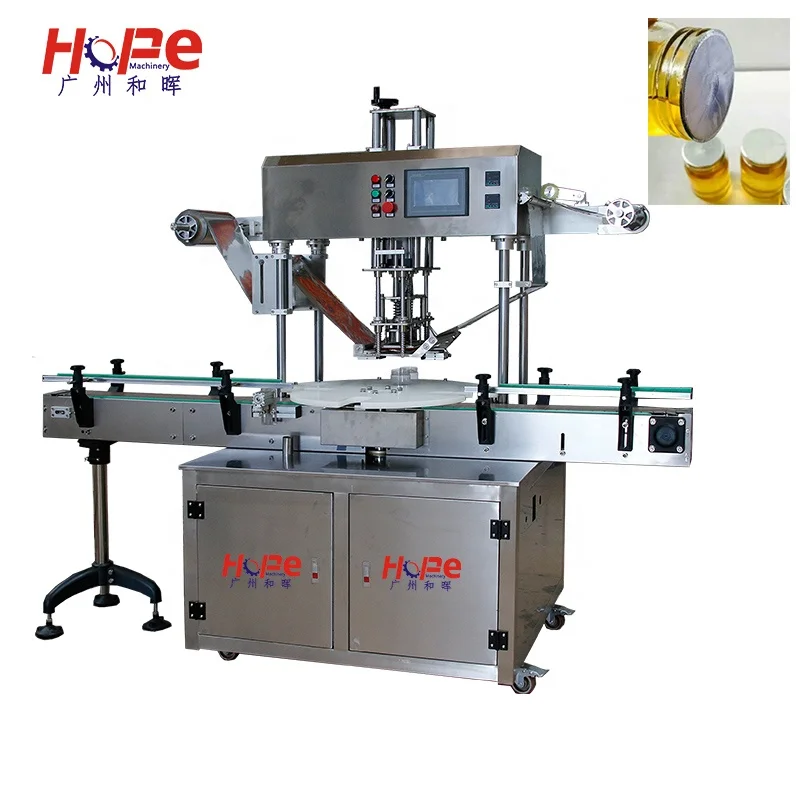 Guangzhou Hopefly Automatic Aluminum Roll Film PET Bottle Sealing Machine Wholesale Price
