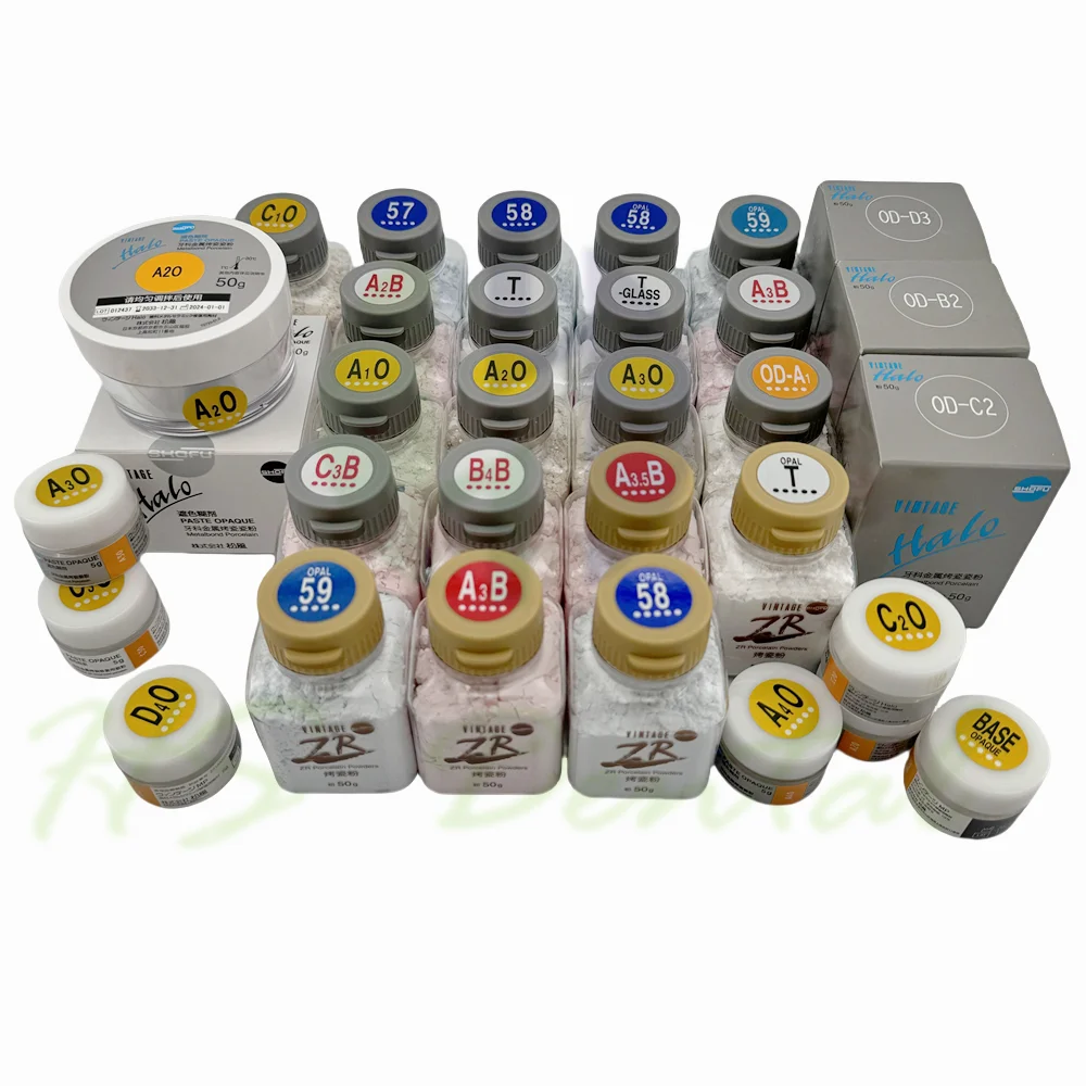 Оригинальная Высококачественная Стоматологическая Поставка Shofu винтажная Halo MP фарфоровая пудра лаборатория расходные материалы shofu порошок