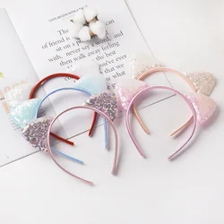 Cat ear hair hoop sweeps code hot South Korean face headdress lovely sweet hair clip ceaseless hair hoop