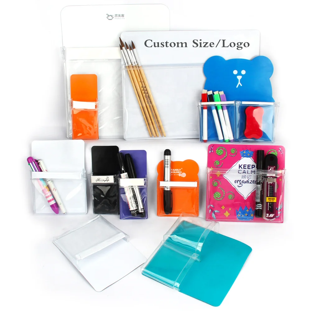 Custom Size Printing Material Magnetic Whiteboard Locker Pens Magnetic Pocket 12 years factory