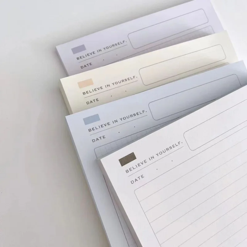 2023 Custom Printing a4 a5  a6 Magnetic Fridge Paper Notepads post note Memo Pad for to-Do List Memos