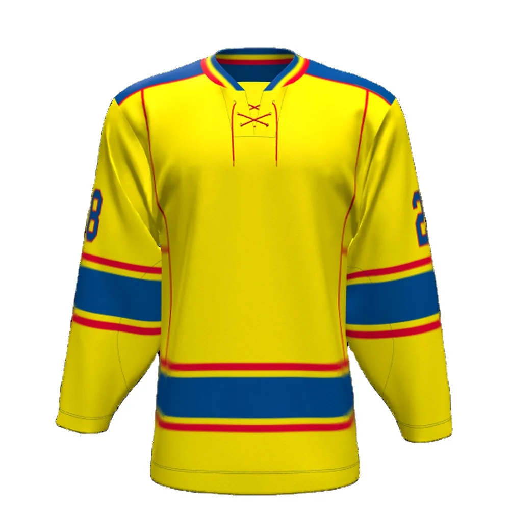 Sublimation Breathable high Quality Team Breathable Field Ice Hockey Uniform