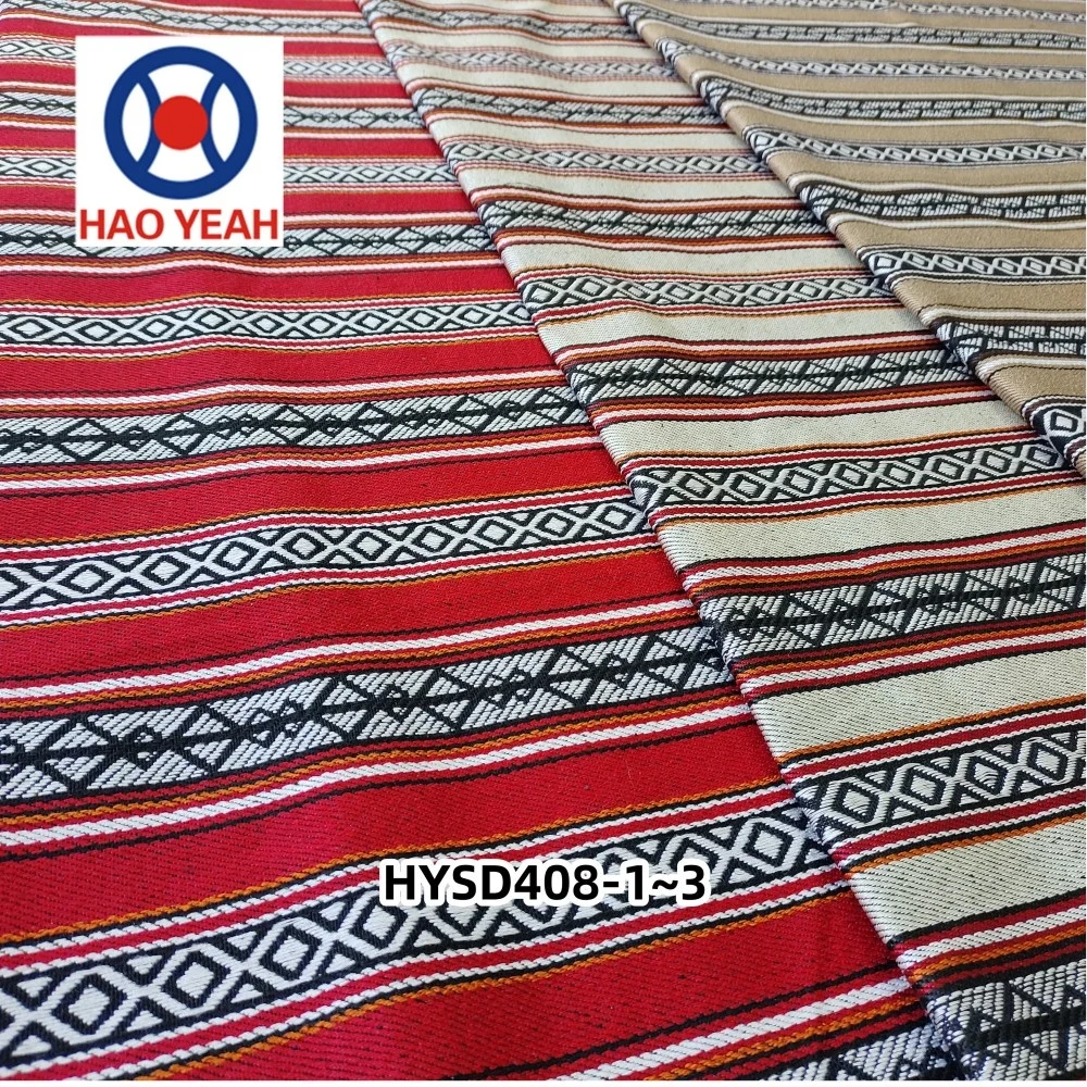 New fashion high quality arabic style sadu fabric  jacquard upholstery sadu fabrics for saudi for home textile