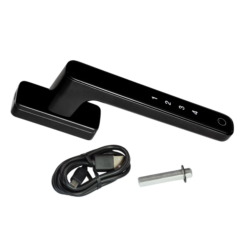 Smart handle lock password keyless window password door handle lock smart door lock for windows