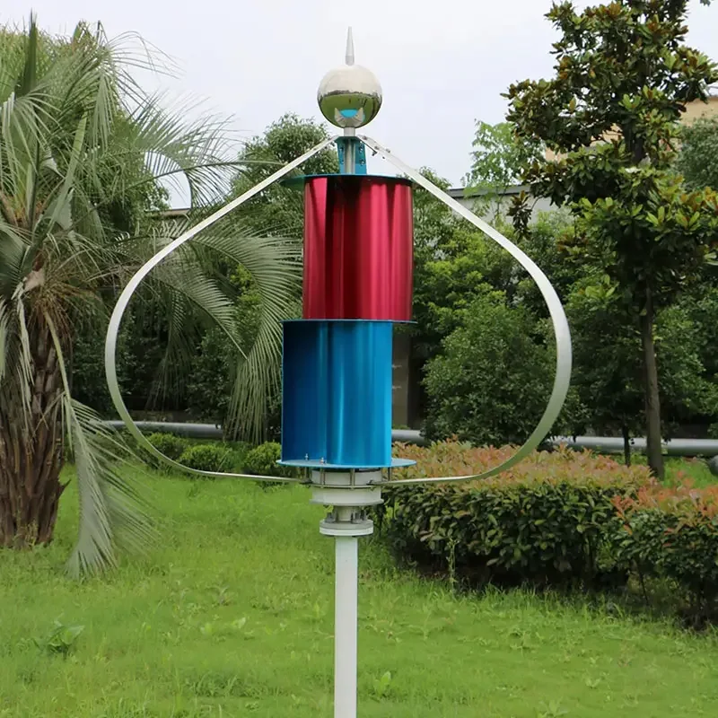 1-5kw 48V 24V  120V 240V Renewable Energy Generators Wind Power Small vertical wind turbine 500w/600w