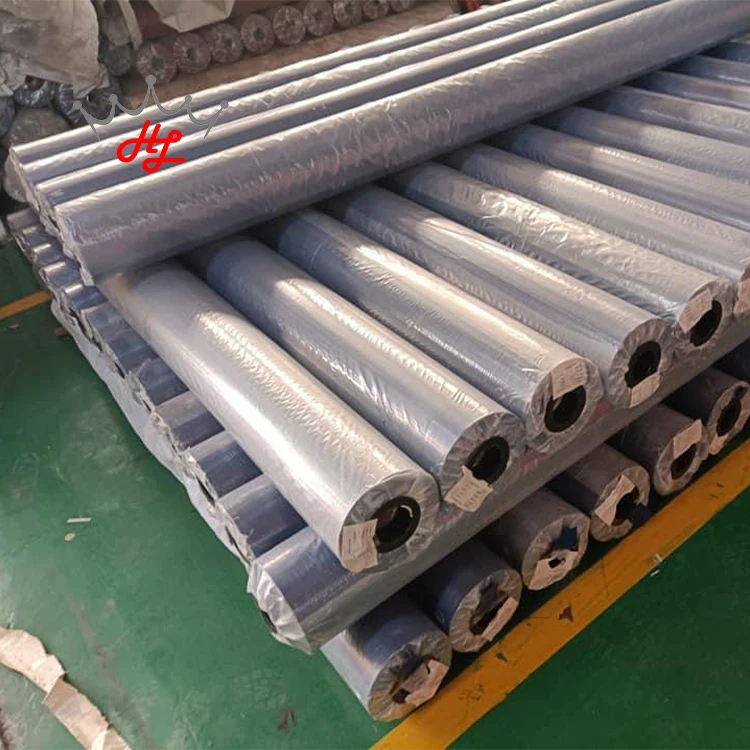 HL Different Colors Heavy Duty PVC Tarpaulin 550gsm PVC Coated Tarpaulin Roll Purple PVC Coated Tarp Fabrics for Sale