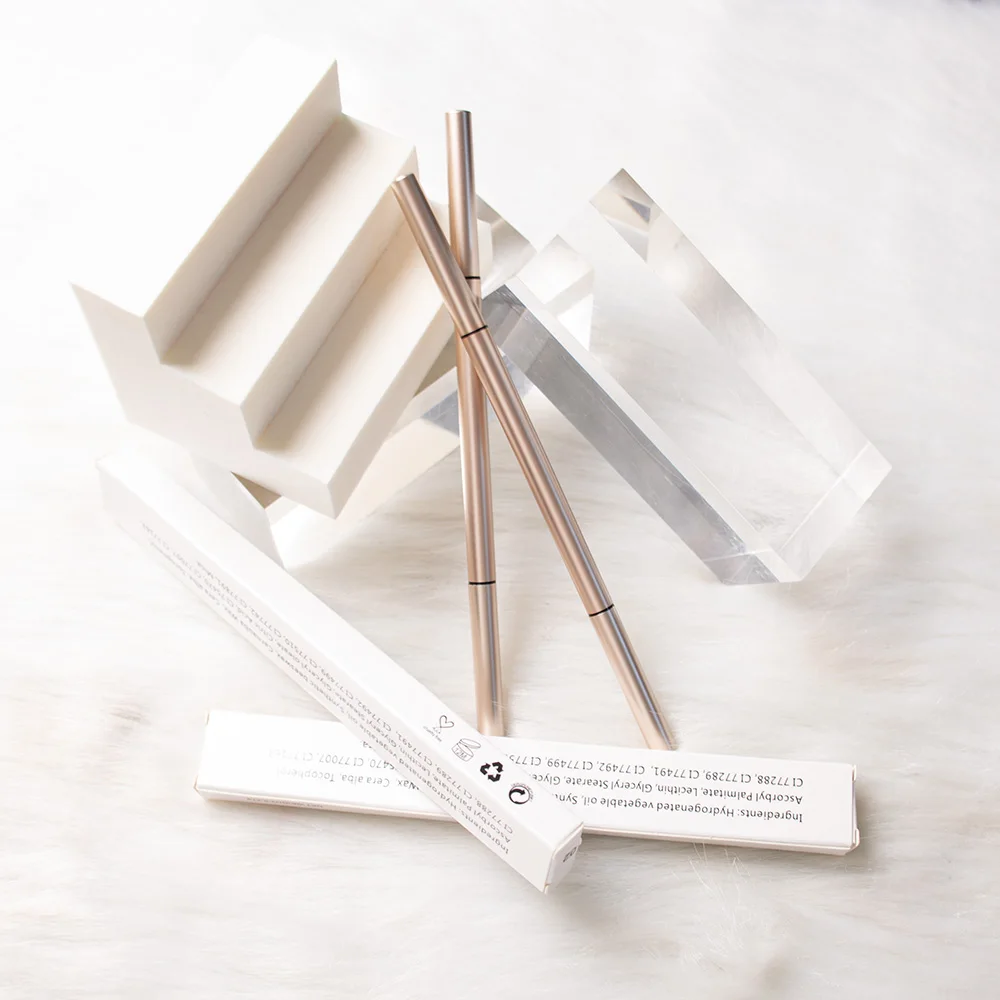 Makeup Korea Waterproof  Creamy Eyebrow Pencil Gold  Private Label Eyebrow Definer  Pencil Vendor