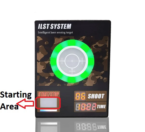 A Competitive Intelligent digital Laser shooting Sensing Target with 3 modes for shooter home training