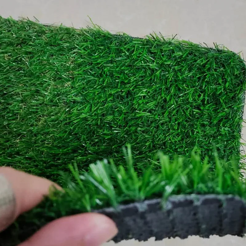 meisen Hot Selling C/M/U Shape PP PE Fiber synthetic turf for Garden landscapes outdoor indoor deck flooring green grass carpet