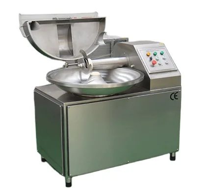 Convenient 40L bow cutter automatic vacuum sausage meat emulsify bowl chopper