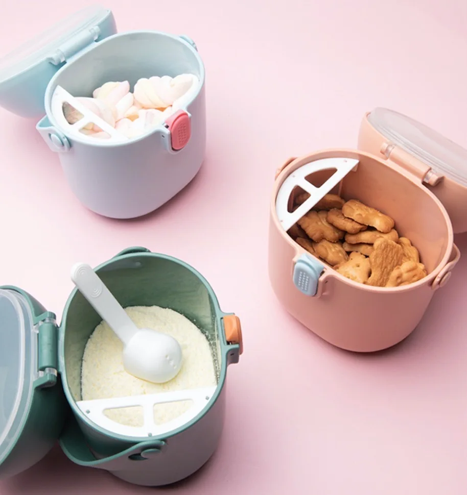 New Arrival Portable Baby Milk Powder Container Baby Feeding Baby Milk Powder Storage Box