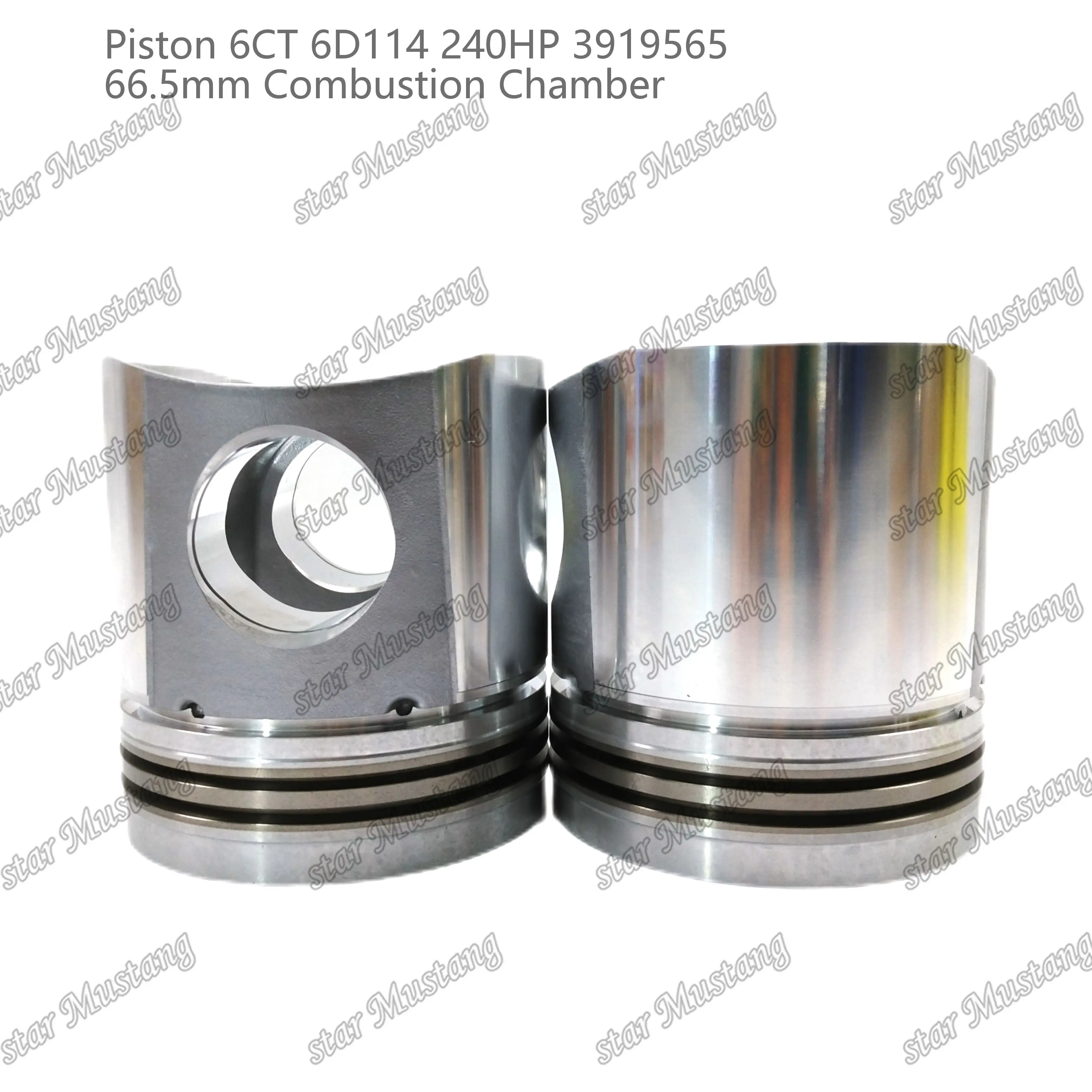 6CT 6D114 Piston 3919565 Suitable For Cummins Engine Parts