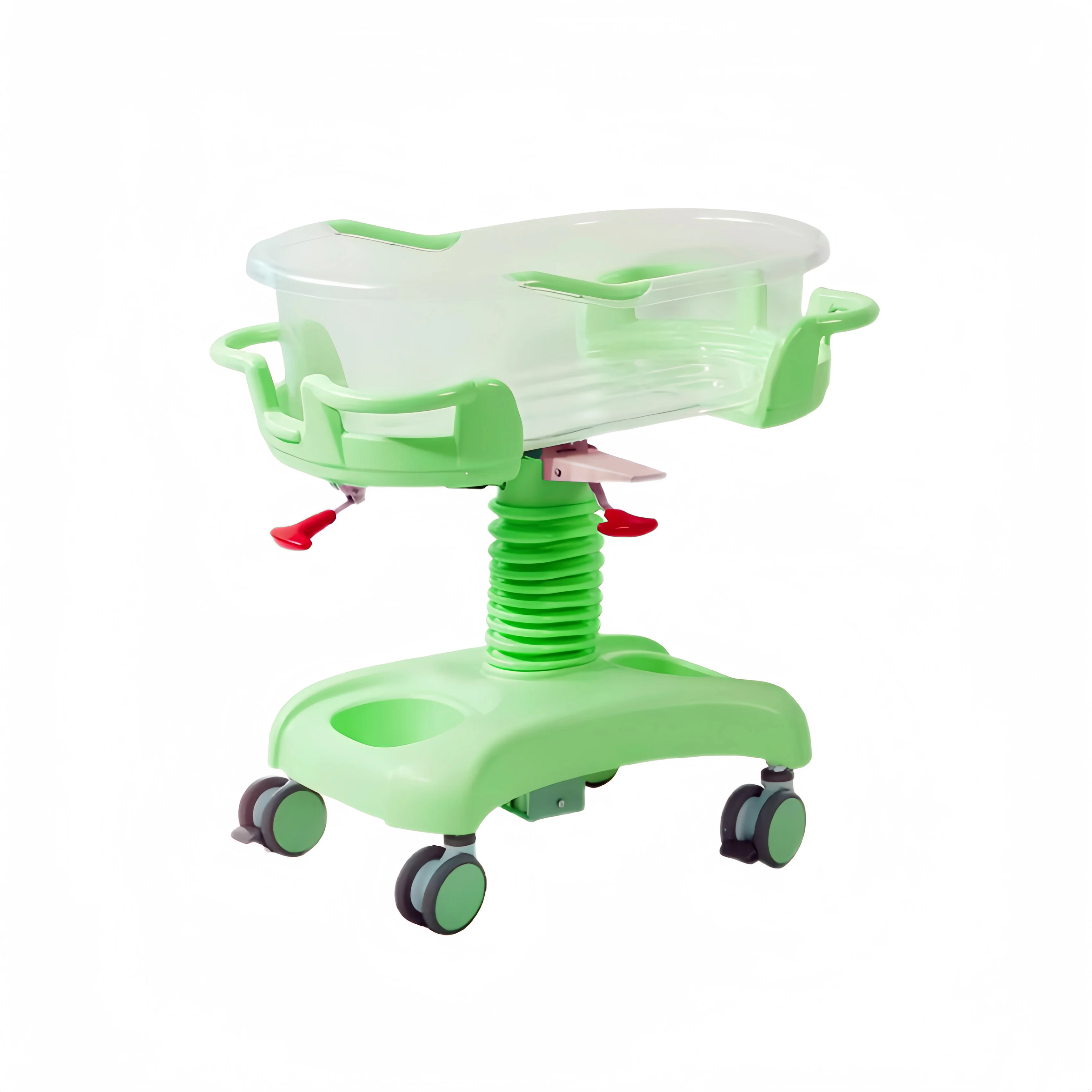 High quality medical furniture ABS baby stroller Hospital pediatric professional baby stroller